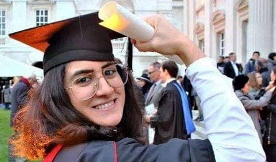 سابقة أولى : التونسية سمر سمير المزغنّي أول التونسيين التي تنال الدكتوراه من جامعة " كامبريدج "
