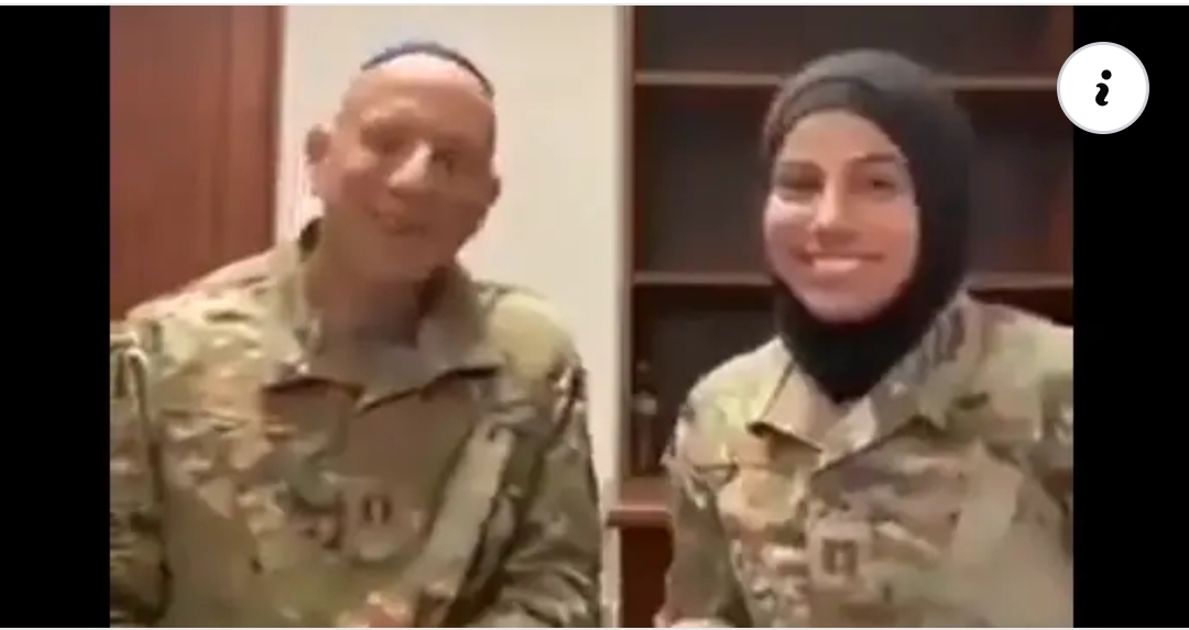 صورة لضابطة فلسطينية صحبة ضابط اسرائ. لي تثير الجدل.. ما حقيقتها؟