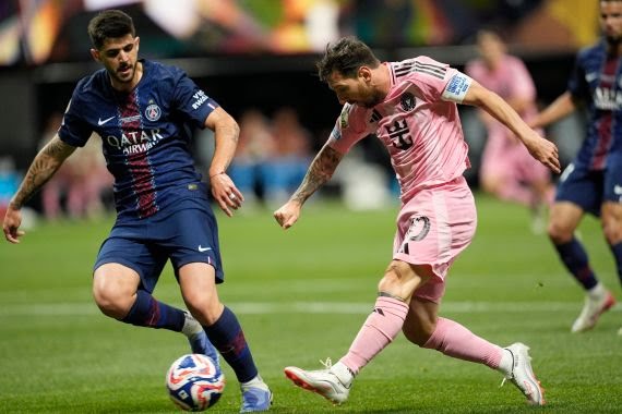 باريس سان جارمان يقسو على ميسي برباعيّة!!