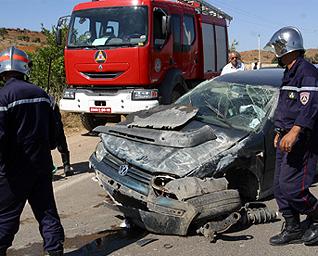 القصرين : حادث مرور مريع يودي بحياة 4 تلاميذ