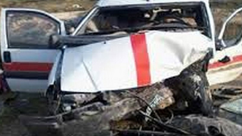 حادث مرور بين"لواج" وسيارة خفيفة 