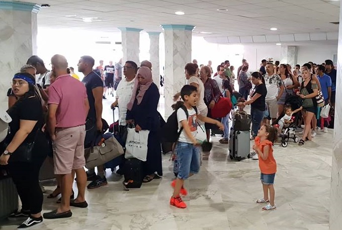 ليلة رعب للسياح والمسافرين في مطار المنستير