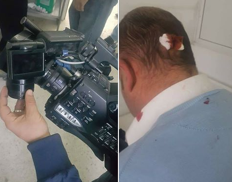 التلفزة التونسية تقاضي المعتدين على طاقمها الصحفي في ملعب باجة