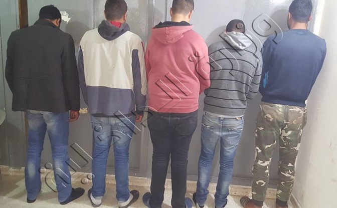 القبض على عصابة تقوم بتحضير قنابل " المولوتوف "