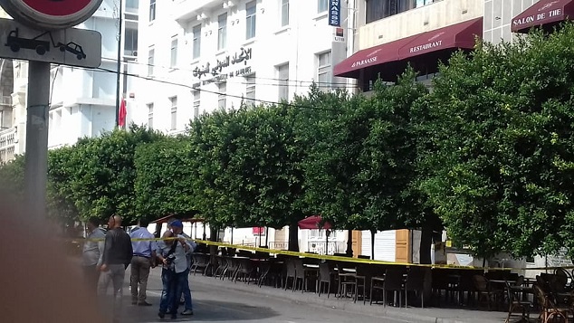 شارع الحبيب بورقيبة بالعاصمة : استنفار أمني بسبب كيس مشبوه 