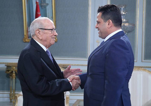 بعد إعلانه العودة للحياة السياسية : رئيس الجمهورية يستقبل سليم الرياحي