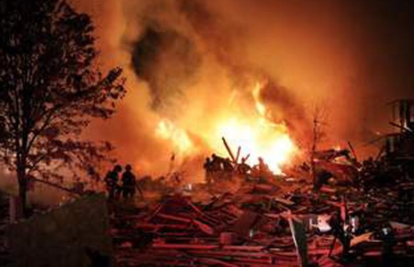 سليانة : انفجار قنبلة بسبب النفايات 