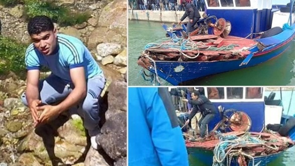 أيام قليلة بعد وفاة البحّار برصاص الدرك الجزائري : والد ماهر يموت حزنا على ابنه