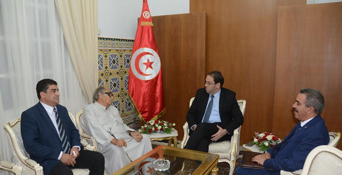 الملياردير السعودي صالح كامل في ضيافة يوسف الشاهد