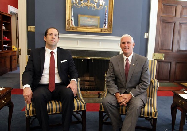 نائب الرئيس الأمريكي مايك بينس : الولايات المتحدة ملتزمة بمواصلة دعم تونس