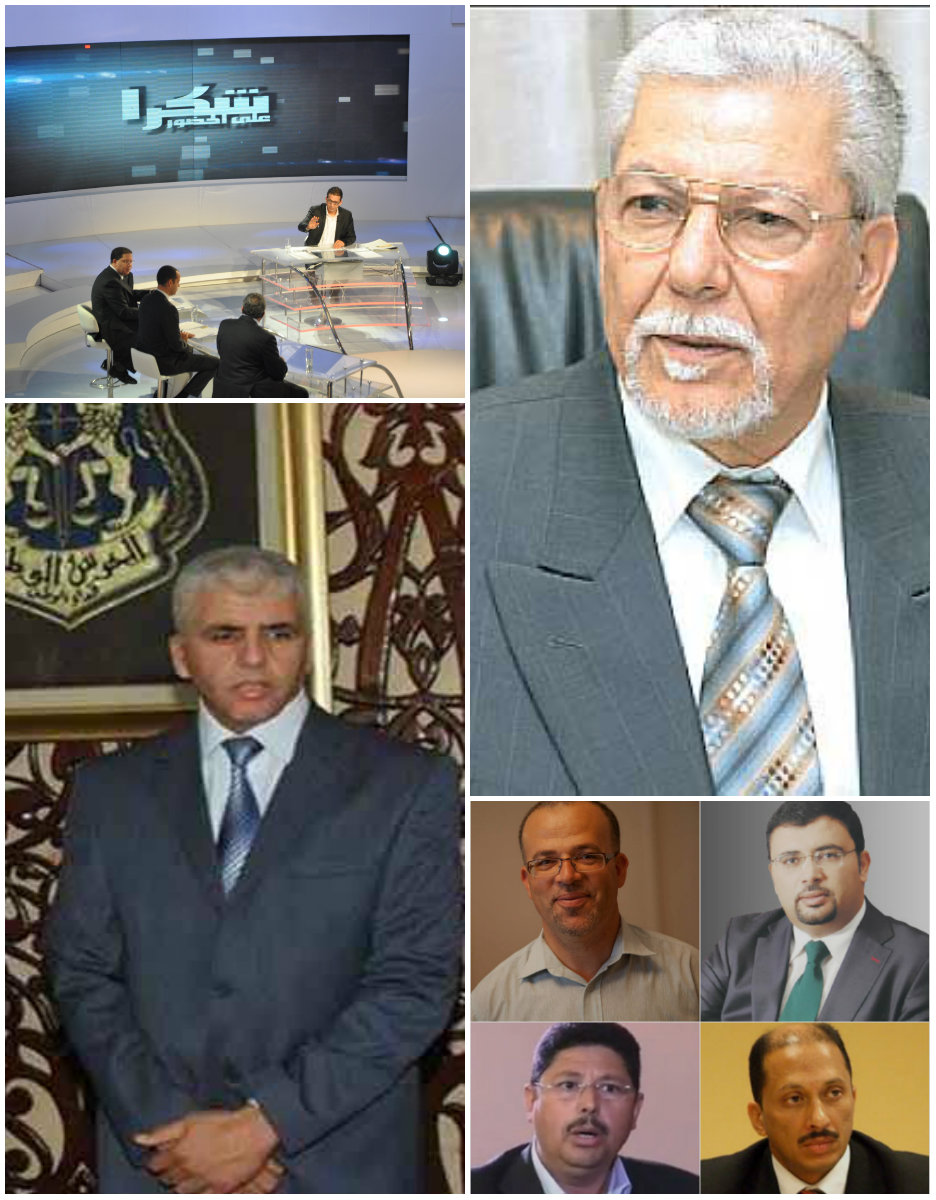 الطيب البكوش وآمر الحرس الوطني ضيفا شكرا على الحضور في سهرة الليلة على القناة 1