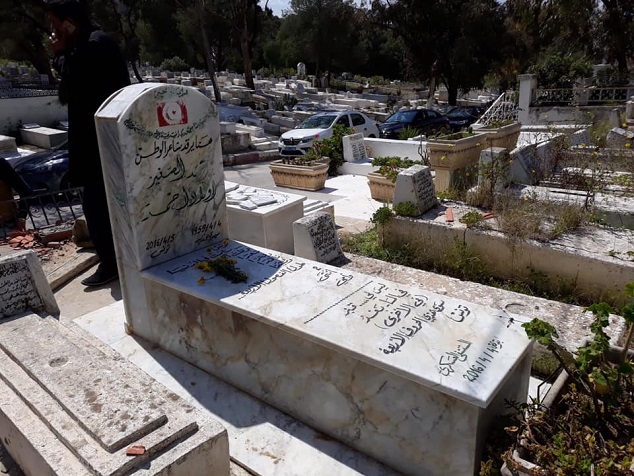ضريح المرحوم الصغير اولاد حمد في حالة جيّدة
