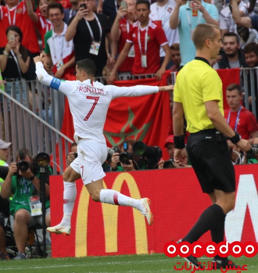 كرستيانو رونالدو يلحق الهزيمة الثانية بالمغرب 