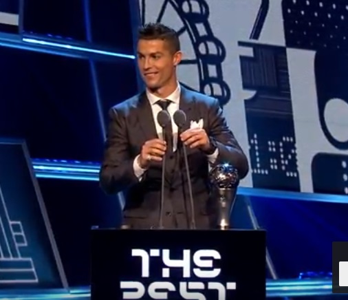 كريستيانو رونالدو أفضل لاعب في العالم
