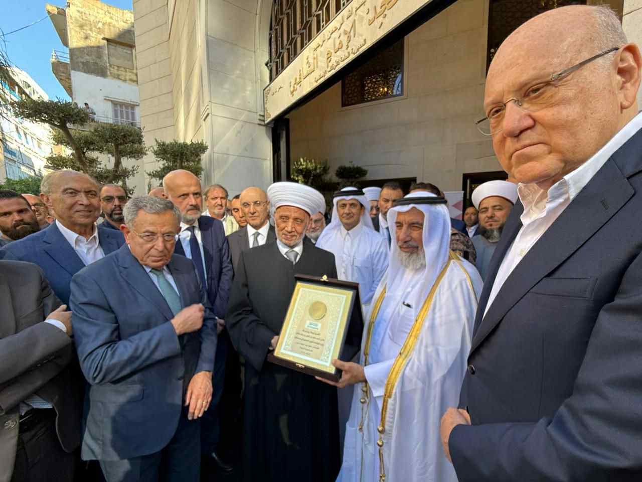 قطر تتبرع ببناء مسجد الإمام الشافعي ببيروت