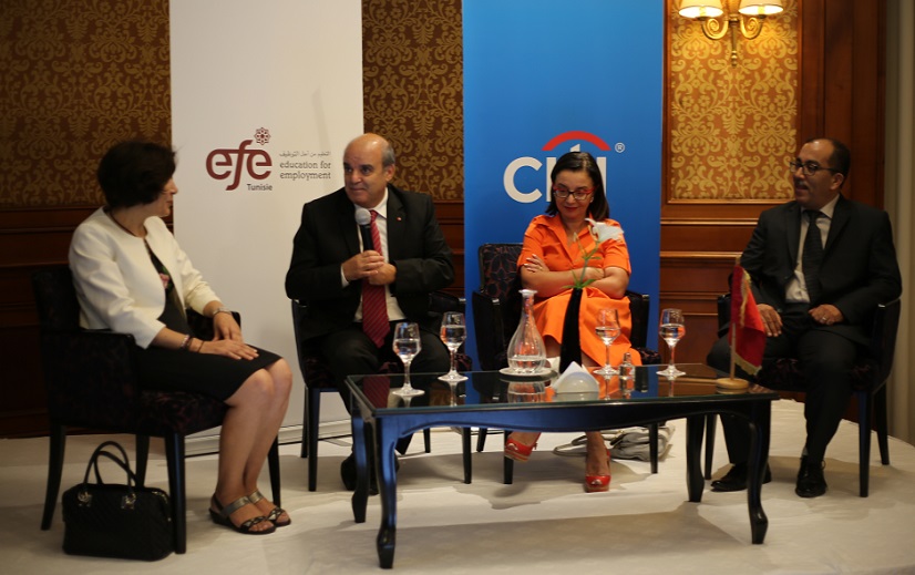 اختتام برنامج مؤسسة " التلعليم من أجل التشغيل – تونس "( EFE-Tunisie ) بمساندة مؤسسة CITI Foundation لسنة 2018