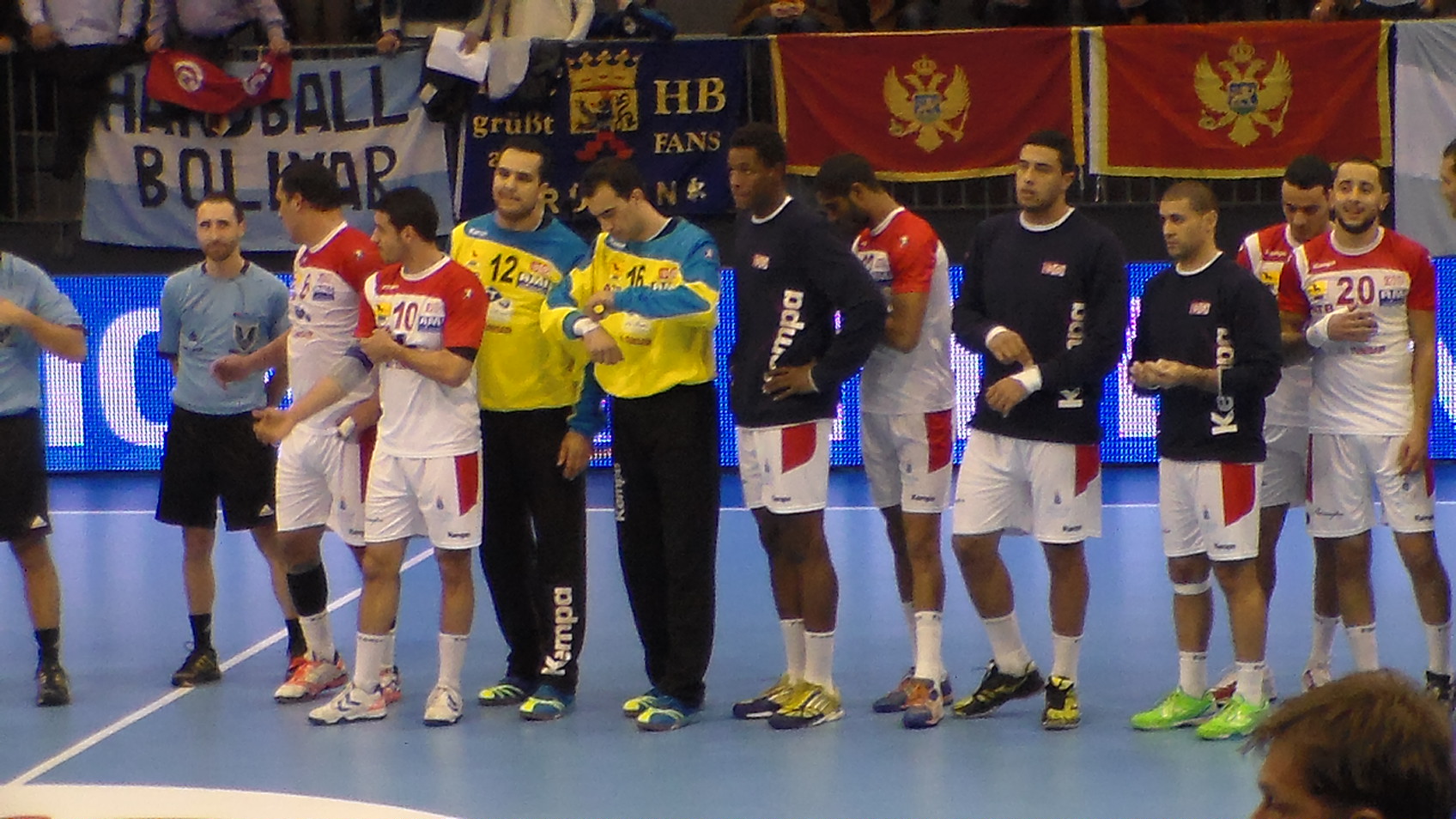 برنامج مقابلات المنتخب الوطني لكرة اليد في دورة  البرازيل 