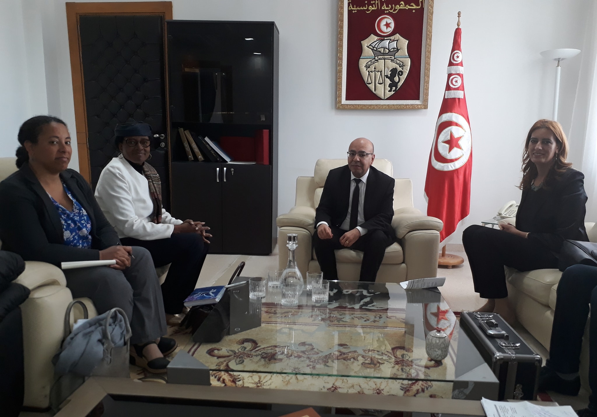 محمد الفاضل محفوظ يلتقي المقررة الأممية الخاصة المعنية بالحق في التعليم