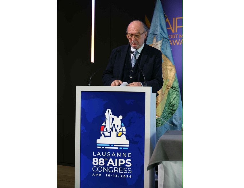 ميرلو يواصل رئاسة الاتحاد الدولي للصحافة الرياضية