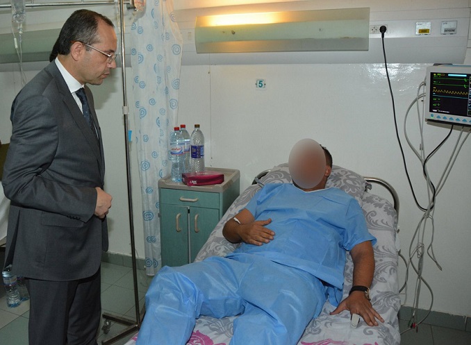 الإبقاء على 13 جريحا في المستشفى العسكري