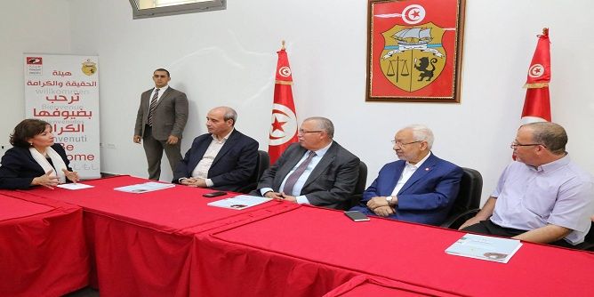 الغنوشي يزور مقر هيئة الحقيقة والكرامة