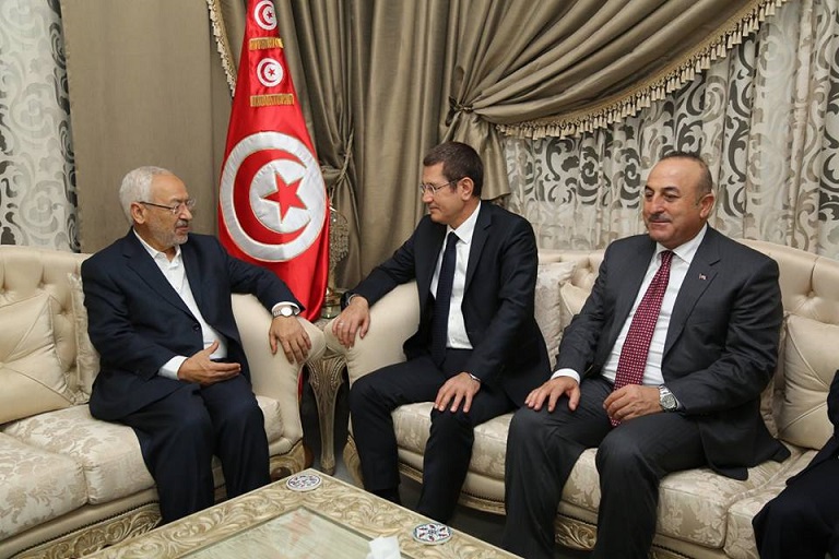 الغنوشي يستقبل مديري كبريات الشركات التركية