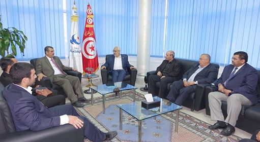 الهاشمي الحامدي في ضيافة راشد الغنوشي