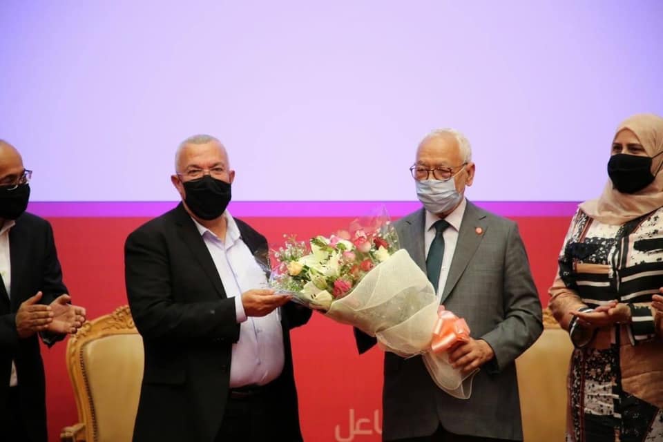 بعد نهاية مهامه على كتلة الحركة: الغنوشي يُكرم البحيري .. والخميري رئيسا جديدا للكتلة