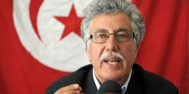 حمة الهمامي : روابط حماية الثورة تمثل ذراع العنف والترهيب لأحزاب الترويكا