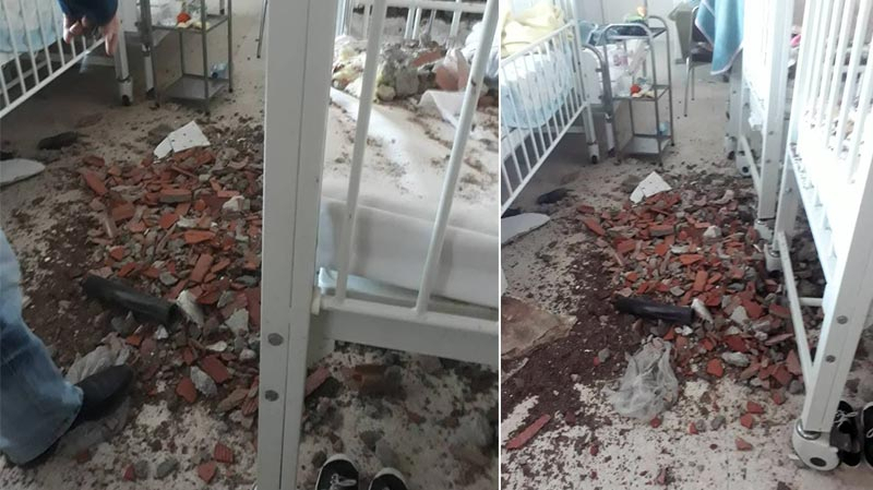 كل التفاصيل حول سقوط جزء من سقف قسم الأطفال بمستشفى بنزرت