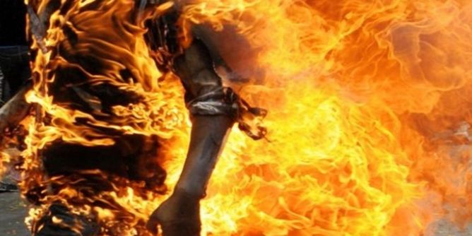القيروان : رفضوه خطيبا لابنتهم فأضرم النار في جسده !