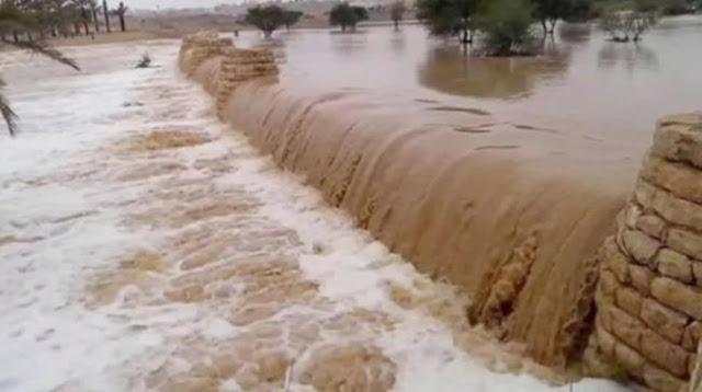 الكاف : أمطار غزيرة وتدخلات لفرق الحماية لإسعاف المواطنين