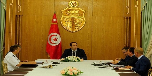 الشاهد يشرف على اجتماع أمني