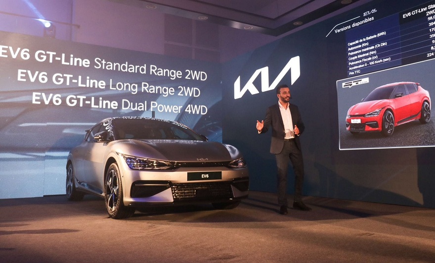 شركة " City Cars " تونس تطلق رسميّا سيارة " Kia EV6 " الكهربائية 100%