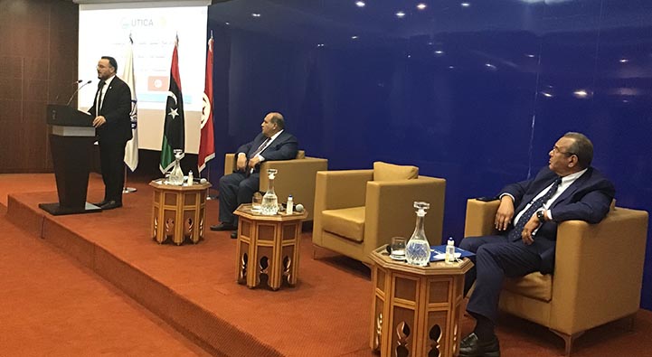 لقاء عمل مع وزير الصناعة والمعادن بليبيا