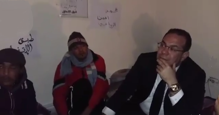 زيارة فجئية لبن غربية للمفروزين أمنيا