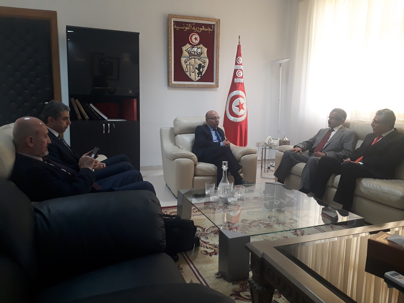 محمد الفاضل محفوظ يلتقي رئيس اتحاد وكالات الأنباء العربية