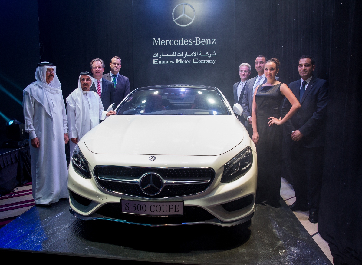 شركة الإمارات للسيارات تطلق سيارة مرسيدس-بنز                  