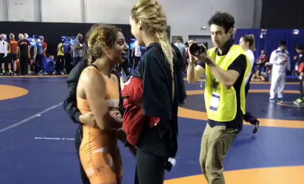 مروى العمري : أول إفريقية تصل إلى نهائي بطولة العالم في المصارعة 