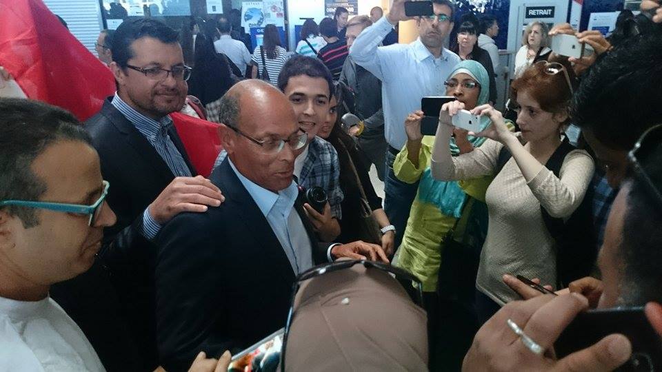 المرزوقي يصل الى العاصمة الفرنسية باريس