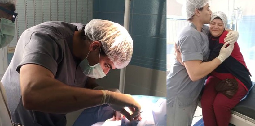 طالب طب تونسي يشرف على عملية جراحية لأمه ويحقق حلمها.. "كيف تكبر تولي طبيب و تداويني بلاش"