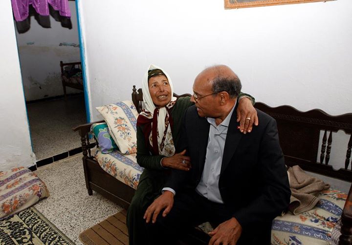 المرزوقي يغادر القصر الرئاسي