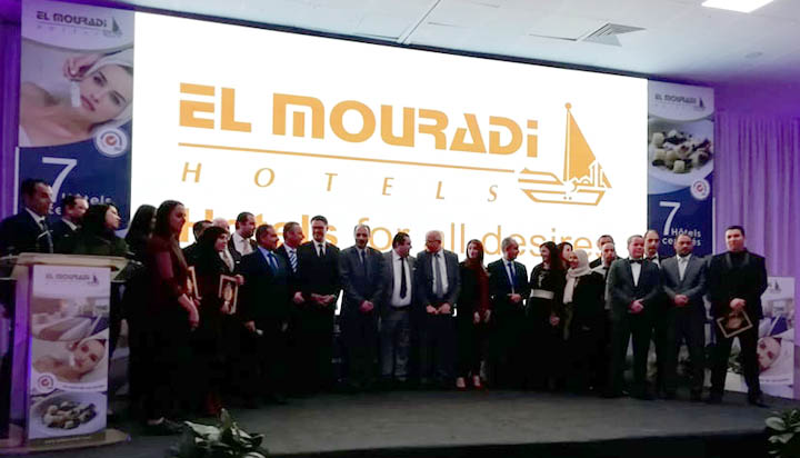 سلسلة المرادي تحتفل بتسليم 7 من نزلها لعلامة جودة الخدمات " إيزو 9001 "