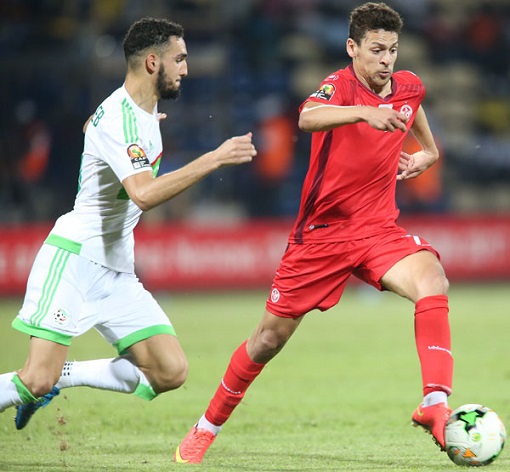 المساكني افضل لاعب في المباراة ضد الجزائر