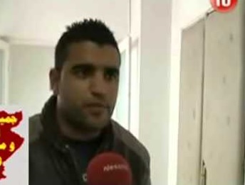 السجن لمدة عام لعون حراسة اعتدى على النقابي شكري بن قدور خلال وقفة احتجاجية أمام وزارة الصحة