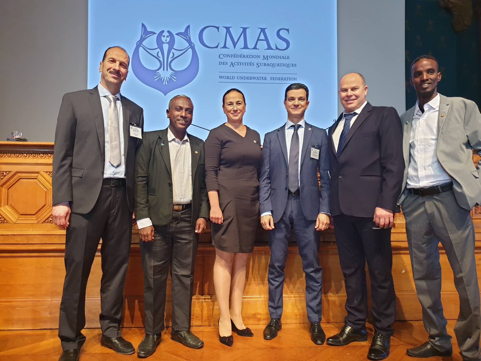 تمثيل تونسي كبير  في الكنفدرالية العالمية للغوص