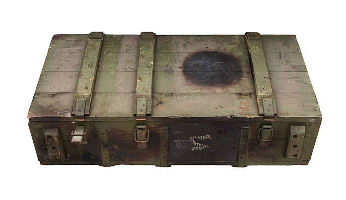 العثور على صندوق يحوي على 1300 خرطوشة كلاشينكوف