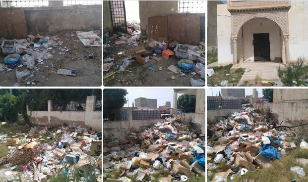 مكتب البريد القديم ببوحجلة يتحول إلى مصب فضلات ووكر للمنحرفين