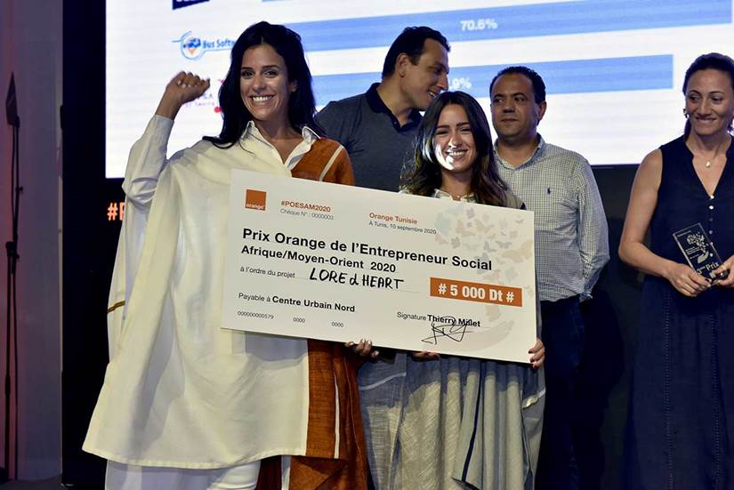 بمناسبة مرور 10 سنوات على إطلاقها : أورنج تونس تعلن عن الفائزين الثلاثة في المسابقة الوطنية للمشاريع الإجتماعية