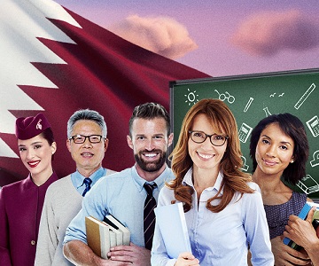 الخطوط الجوية القطرية تتقدّم بالشُكر للمعلّمين بمنحهم 21000 تذكرة سفر